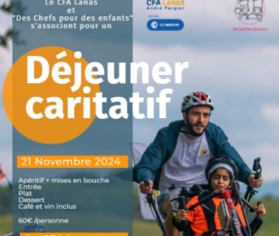 Déjeuner caritatif pour Dynamoov