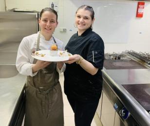 Charlotte Ollier et Maureen Brun
